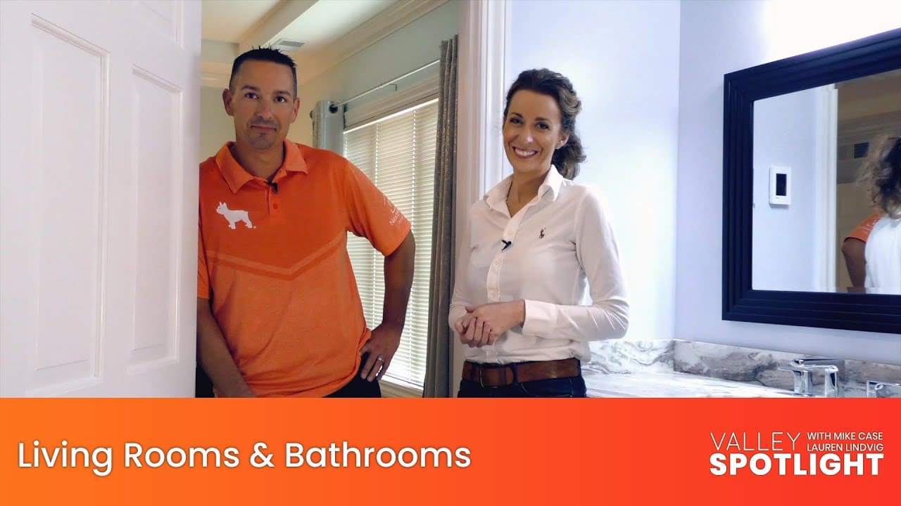 Living Rooms and Bathrooms