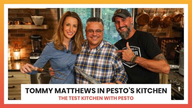 Tommy Matthews in Pesto