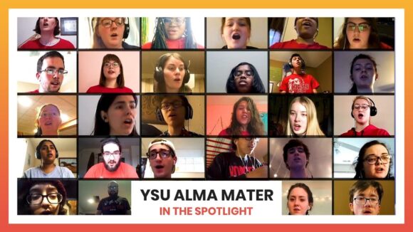 YSU Alma Mater - Valley Spotlight Close