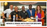 Wings with the Mayor