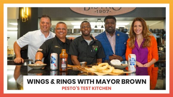 Wings with the Mayor