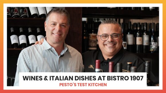 Wine Selection & Italian Dishes at Bistro 1907