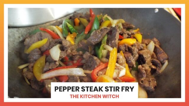 Pepper Steak Stir Fry