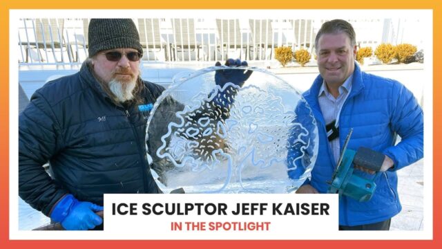 Ice Sculptor Jeff Kaiser