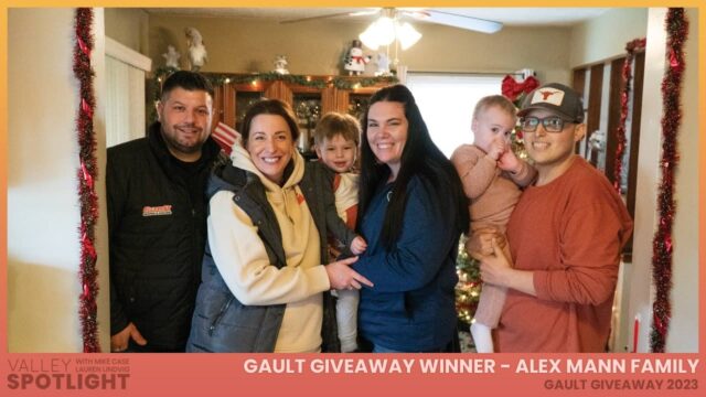 Gault Giveaway Winner - Alex Mann Family