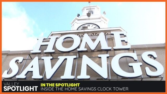 Up in the Home Savings Clock Tower