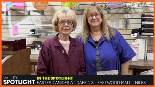 Easter Candy at Daffin’s Candies Eastwood Mall Niles Ohio